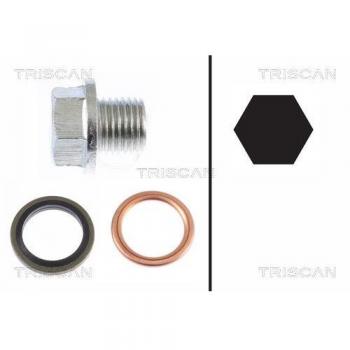 Tapón de drenaje de aceite TRISCAN 9500 1001, roscado, para colector de aceite