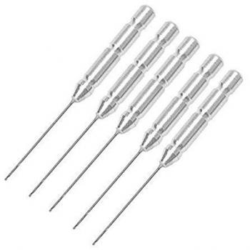 UEETEK Kit de herramientas de limpieza de boquillas de brocas de 5pcs 0.4mm Mini para impresora 3D MakerBot