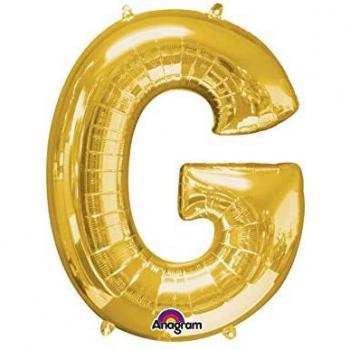 amscan 3295901 - Globo de Aluminio con Letra G, 86,36 cm