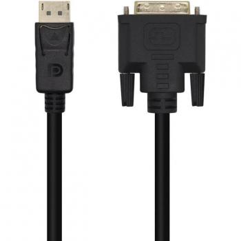 Aisens Cable Conversor DisplayPort a DVI, DP/M-DVI/M, 3m, Negro (A125-0463)