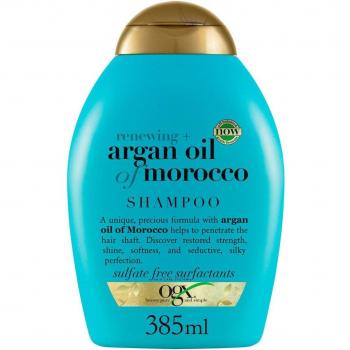 OGX Moroccan Argan Oil Shampoo for Dry and Damaged Hair, 385 ml