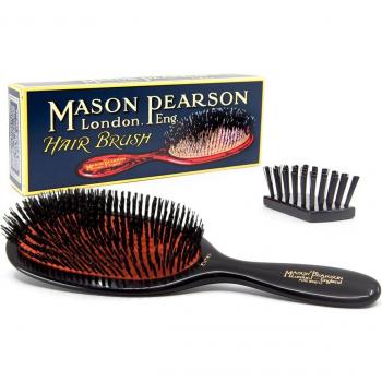 Cepillo de Pelo Extra Grande B1 de Cerda Natural - Color Rubí Oscuro by Mason Pearson