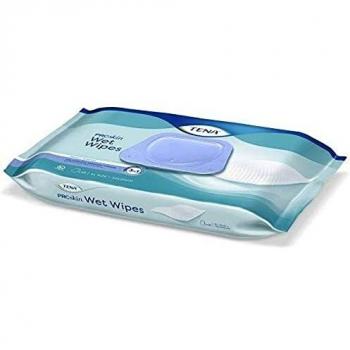 Tena 3-in-1 Wet Wipes, 48 Count - Advanced Skin Care and Gentle Cleansing