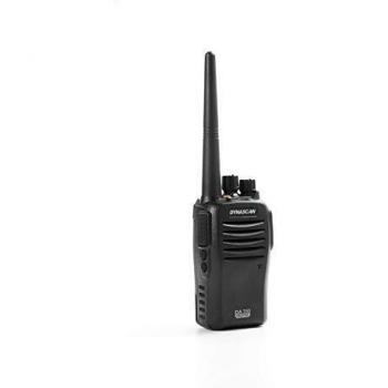 Dynascan DMR350 - Transceptor portátil analógico-Digital, Color Negro