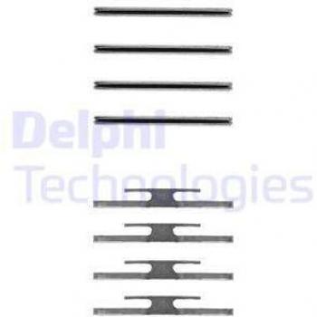 Kit de accesorios para frenos DELPHI LX0055, incluye pastillas de freno