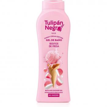 Tulipán Negro Gel de Baño Besitos de Fresa 650 ml