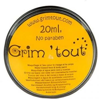 Maquillaje Infantil Aquarellable GRIM'TOUT - Galet 20 ml - Amarillo Sol