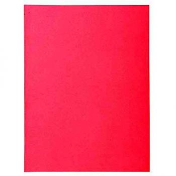 Paquete de 100 carpetas rígidas Super Exacompta 24 x 32 cm color rosa, 210 g