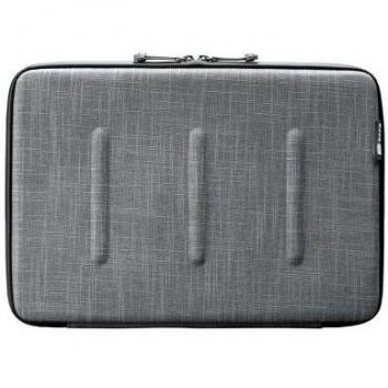 Viper Case 13 Gray. Funda semirígida en nylon moldeado para MacBook Pro / Air / Ultrabook 13. Cremallera Impermeable. Diseño trabajo integrado. Gris.