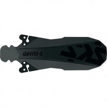 Guardabarros Flexible SKS Germany S-Guard, Protección Eficaz contra Salpicaduras, Adaptable a Todos los Sillines, Color Negro