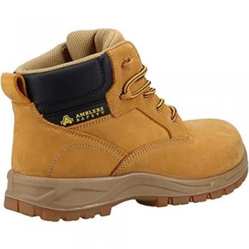 Amblers Safety Women's Honey Leather Work Boots - Size 8