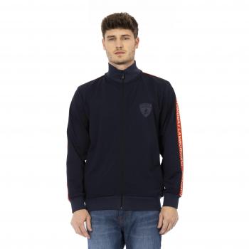 Automobili Lamborghini Blue Polyester Sweater - M