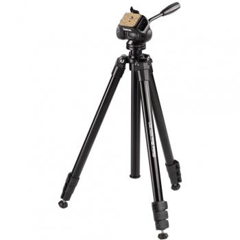 Hama Delta Pro 180 - Trípode con cabezal, color negro