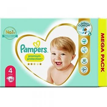 Pañales Premium Protection – Tamaño 4 x 80