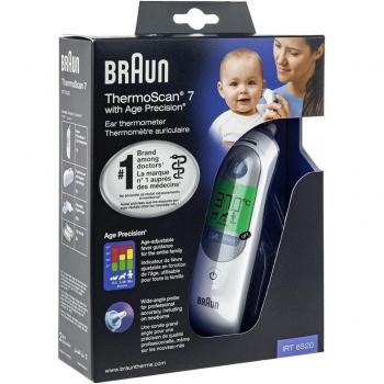 Braun ThermoScan 7 IRT6520 Termómetro de Oído con Age Precision