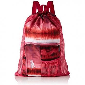 Speedo Deluxe Ventilator Mesh Bag Mochila, Unisex Adulto, Rosa Jaula, One Size