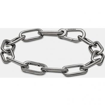 Pandora ME Medium Link Chain Bracelet in Ruthenium 18 cm