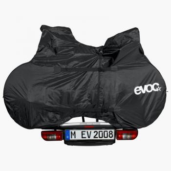 Evoc Funda Para Bicicleta de Carretera Negra con protección impermeable, material resistente al desgaste, diseño compacto y ligero, compatible con la mayoría de las bicicletas de carretera
