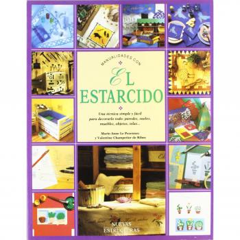 Estarcido Creativo: Kit de Manualidades con Plantillas Reutilizables, Pinturas Acrílicas, Pinceles y Guía de Proyectos para Decoración en Tela y Papel