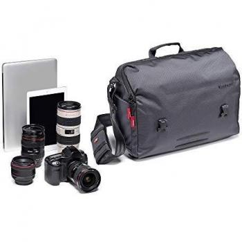 Manfrotto MB MN-BP-SD-30 Speedy - Bolso Bandolera, Color Gris