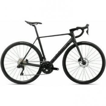 Orbea Orca M30i 2024 Bicicleta de carretera Carbono Negro (53) con Shimano 105 Di2, color Vulcano-Black (Mate) y Black (Brillo)