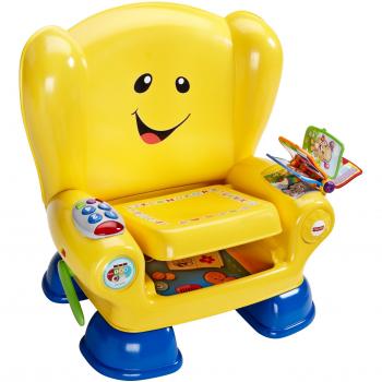 Fisher-Price BHB96 Smart Stages Chair, Educational Toddler Activity Chair Toy with Sounds, Music and Phrases, Suitable for 1 Year Old