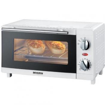 Severin TO 2054 Horno Tostador, 800 W, 9 litros, Blanco