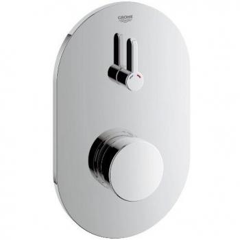Grohe 36321000 Ducha con Mezclador y Limitador de Temperatura Ajustable Temporizado, Cromo