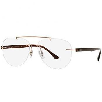 Ray-Ban 0Rx8749, Monturas de Gafas para Hombre, Light Brown, 54