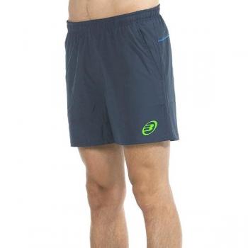 Short Bullpadel Moncho Azul Profundo - Pantalones cortos de pádel, color azul profundo, tejido ligero y transpirable, diseño moderno, ajuste cómodo, ideal para jugadores de pádel