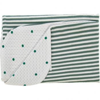 Manta minicuna o capazo Rosy Fuentes - Suave, ligera, adecuada para minicunas y capazos, diseño atractivo, fácil de lavar