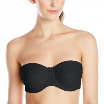 Panache Women's Evie Strapless Bra Black 5320 Strapless 32F