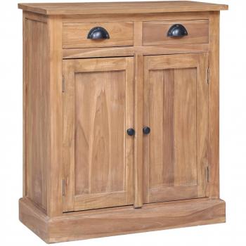 Solid Teak Side Cabinet 25.6x11.8x29.5