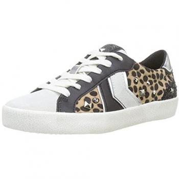 Zapatillas Deportivas para Mujer Geox D Warley Multicolor (Tobacco/Off White) EU 39