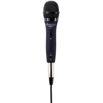Vivanco DM 50 - Micrófono dinámico, color negro, azul