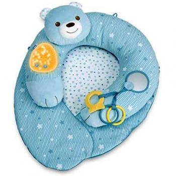Chicco Cojín/Alfombra de Juego evolutiva con Luces y Sonidos, Rosa, Color Azul, 1.38 kg