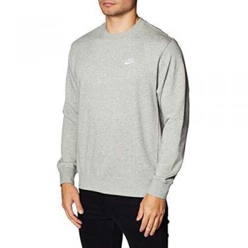 Nike Sportswear Club Men's French Terry Sweatshirt - Grey - Size XS