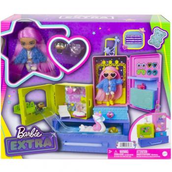 Conjunto de Juego Barbie Extra Pets & Minis con Muñeca y Accesorios