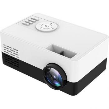 Mini proyector portátil J15, soporte para video 1080P, reproductor multimedia doméstico, de bolsillo, ideal para compartir con amigos