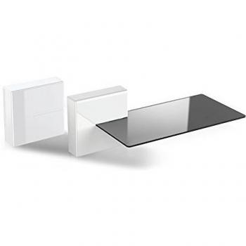 Meliconi 480522 Ghost Cubes Shelf - Sistema Modular con Soporte, Blanco