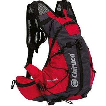 Chiruca 4598909 Mochila Outdoor, Unisex Adulto, 11 L, Rojo/Gris, L