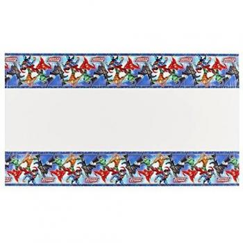 amscan 571585 DC Comics - Mantel de plástico con Tema de la Liga de la Justicia, 1 Unidad, Talla única