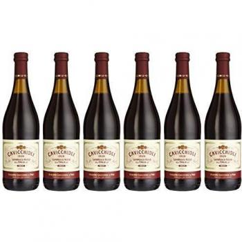 Vino Tinto Lambrusco Cavicchioli Rosso Dolce Emilia IGT 0,75l
