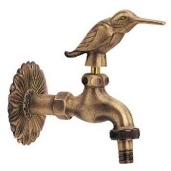 Grifo decorativo de jardín en forma de pájaro - IMTERSA