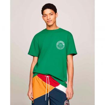 CAMISETA TOMMY JEANS INTERNATIONAL GAMES TEE L30 GREEN