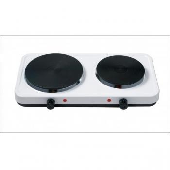 COCINA PORTATIL ELECTRICA 2 PLACAS 480X285X80MM 1500 / 1000W