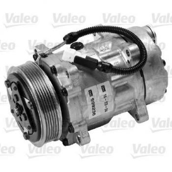Compresor de aire acondicionado VALEO 699236 para CITROËN: Xsara Picasso, Xsara, Berlingo, C5, Jumper, Jumpy, Xantia, Evasion, XM, Relay