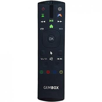 Emtec ECCOF500BT GEM Motion Remote BT Mini-QWERTY, Color Negro