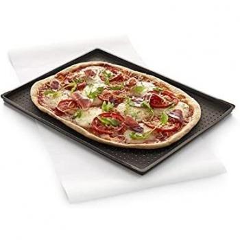 Lékué Tapete de Silicona para Pizza, Castanho, Centimeters