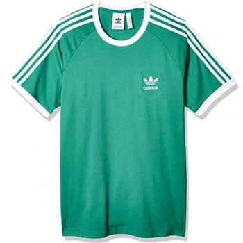 adidas 3-Stripes tee Camiseta de Manga Corta, Hombre, Future Hydro f10, M